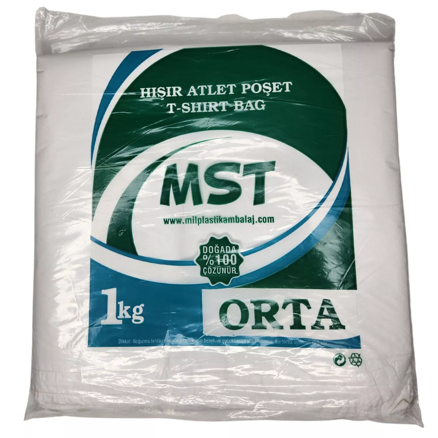 MST Hışır Poşet Orta Boy 1 Kg