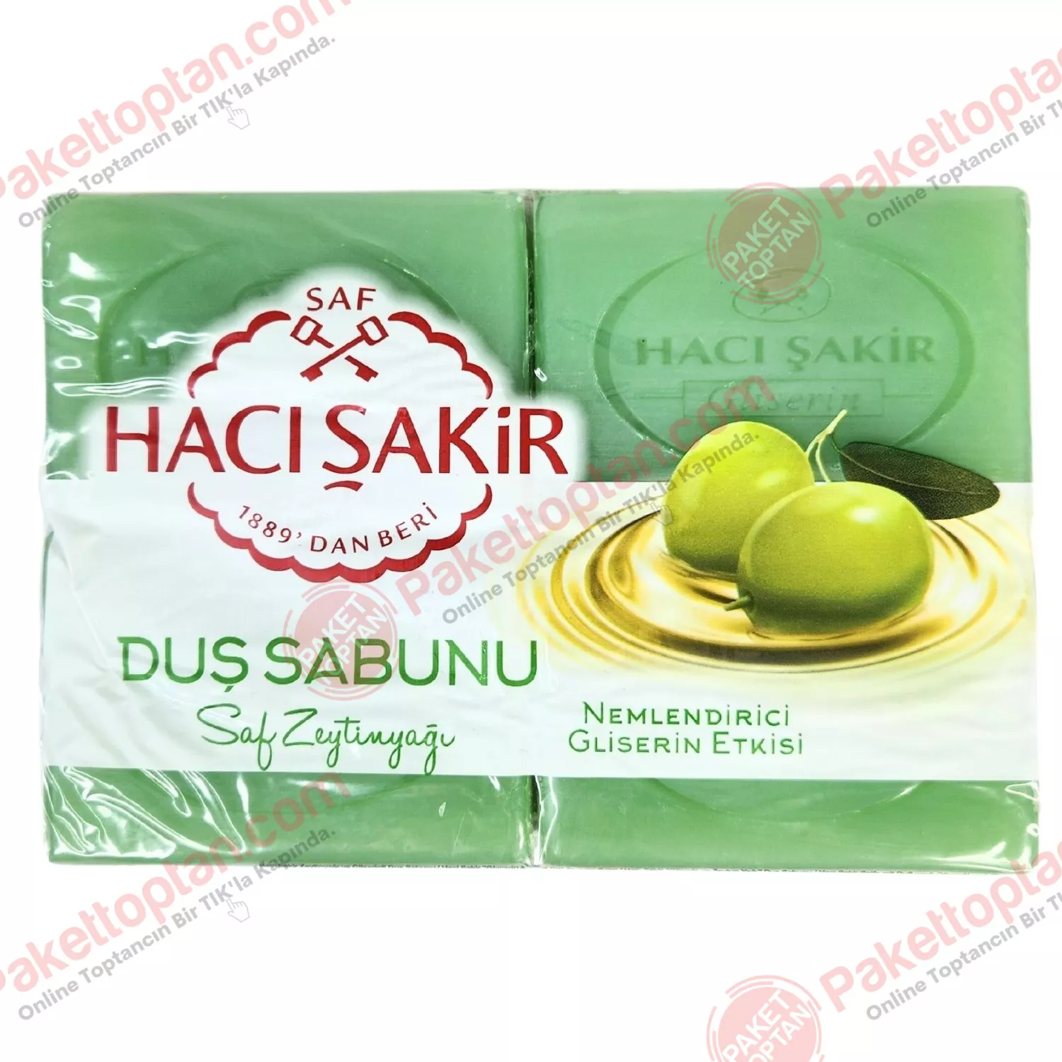 Hacı Şakir Duş Sabunu Gliserinli Saf Zeytinyağlı 500 Gr